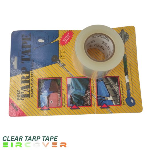 Tarp tape small  W5cm / L10m  (2" x 35') Blue