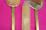 Vanity 3 Piece    Brush  /  Mirror   Set