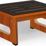 Heavy Duty Platform Stepping Stools with 450 LBS Capacity for Bedroom Kitchen Bathroom, Bed Steps for High Beds, Bedside Support Image 2