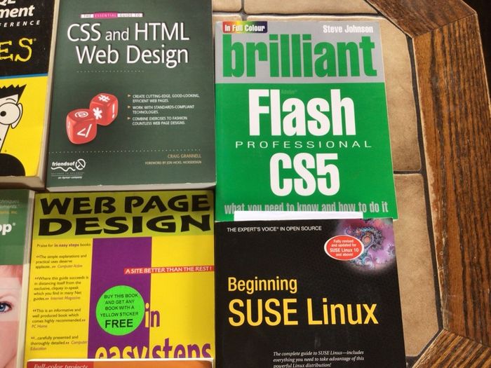 7 Graphic Design books selling as a lot