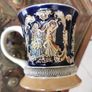 Side Grup Hand Painted Ceramic Mug  Ottoman Orientalist Design  25 euros Image 3