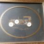 Vintage 1960/70 Watch Art Delta Rolls Royce Frame 13,3" x 11,3" Image 5