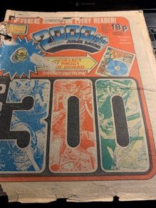 2000 AD Progs 278,280, 300,301,304,306,317,320,321,322 - issues running intermitently from 21 June 1982 and 25th June 1983- IPC Magazines