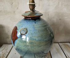 Table Lamp Irish Pottery