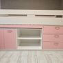 Kids/Teens Mid Sleeper Bed with Sliding Desk Image 2