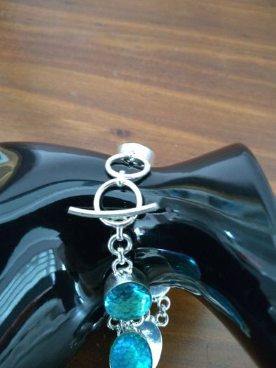 Bracelet with Fancy Dichroic Glass