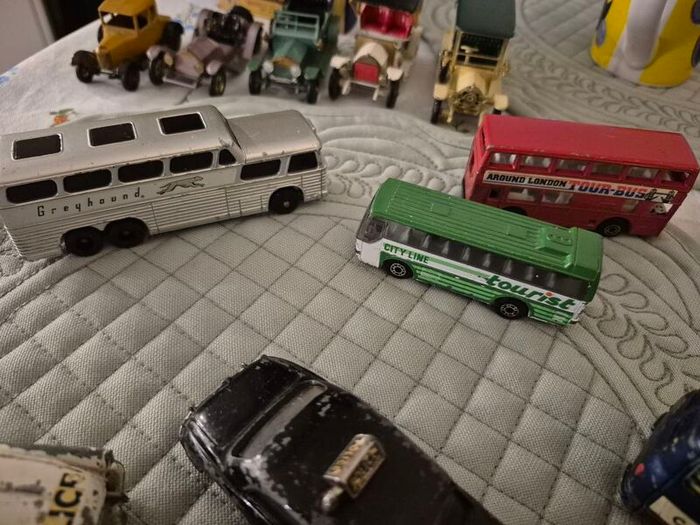 large Vintage Diecast Toy Collection Matchbox, Corgi, Batman & More