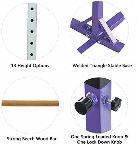 Gymnastics Bars, Junior Training Kip Bar Gymnastics Equipment for Home,Adjustable Height Folding Horizontal Bar with Gymnastic Rings for Kid