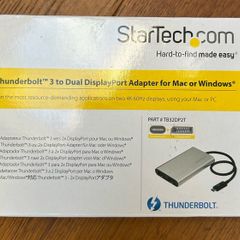 Thunderbolt to Dual DisplayPort Adapter