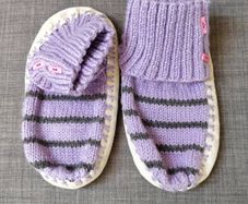 Brand new handmade slippers size 4 1/2 - 5
