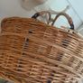 ShabbyChic Basket with Handles Image 2