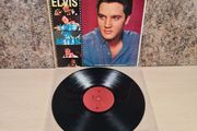 Elvis Presley Live In Action Vinyl Record Lp Holland  Nugget