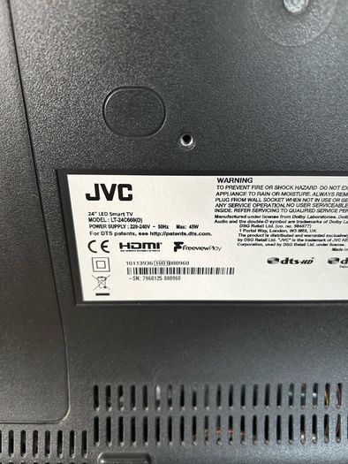 Jvc  Lt-24c660 Smart 24" Led Tv