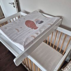 Cot /Toddler Bed with Changing Table