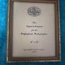 Gold-colored Spicer Hallfield picture frame Image 2