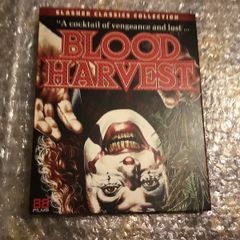 Blood Harvest Limited Edition  Blu Ray Rare Slipcover