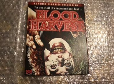 Blood Harvest Limited Edition  Blu Ray Rare Slipcover