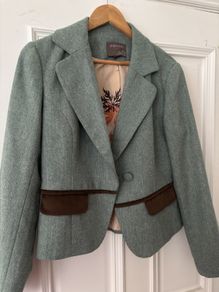 Green (Tweed style) Blazer