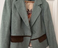 Green (Tweed style) Blazer