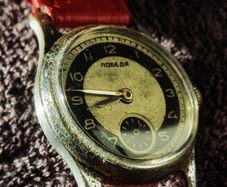A collection of antique Soviet mechanical watches