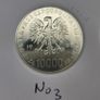 Poland silver coin 10000 zl John Paul II 1987 Image 9
