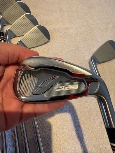Absolutely pristine PC3 irons by the elide Japanese Brand Fourteen