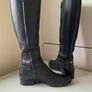Size 4 LK Bennett Black Leather Boots Image 3