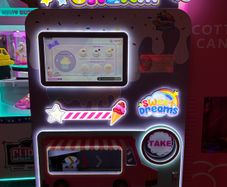 Ice cream vending machine