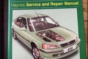 Haynes manual Honda Civic 1995 -2000 perfect condition