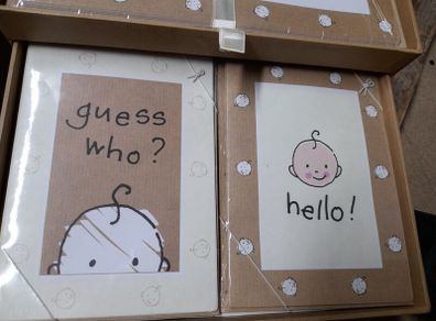 Stationary set / new born / thank you cards