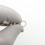 Vintage 925 Sterling Silver Dendritic Agate & Smoky Quartz Pendant Image 7