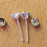 Tanzanite Natural 0.45ct earrings S925 GRA Certified Image 4