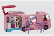 Barbie Dream Camper Van PlaySet Pool Water Slide Doll Caravan Gift Set