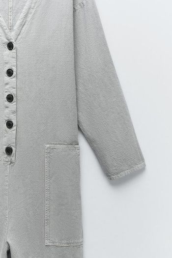 Zara Textured Jumpsuit
