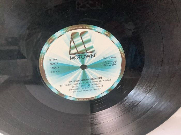 The Stevie Wonder Box Set Collection LP Vinyl x4