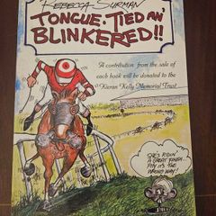 Tongue- Tied an Blinkered!! Horse Racing Book By Rebecca Surman. Paperback In Good Condition.  See Photos For Same