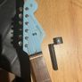 NOT a Fender, an SX Stratocaster in Sonic Blue Image 3