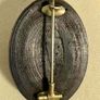 Antique Irish Bog Oak Brooch  Victorian Mourning Jewellery Image 4