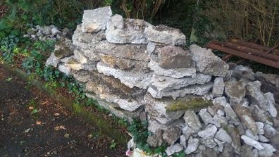 Broken Concrete Pieces (Backfill etc)