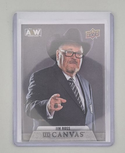 AEW Upper Deck 2021 UD CANVAS Wrestking Trading Card Bundle