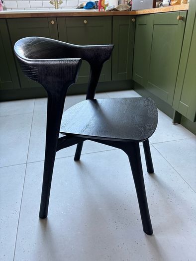 Genuine Ethnicraft BOK dining chairs | set of 6 | excellent condition