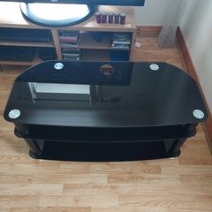 Tempered Glass Tv Stand