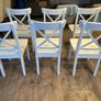 IKEA White Dining Chairs Image 8
