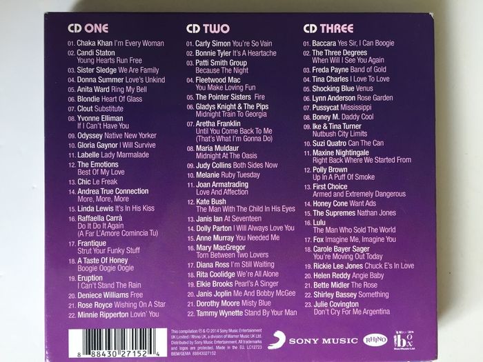 I'm Every Woman [2014] Various Artists - (3CD Digipack Album)