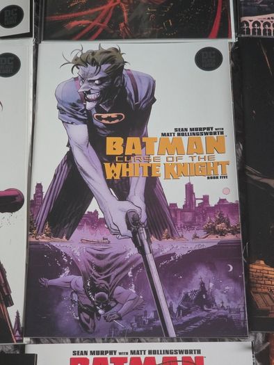 Batman Curse of the White Knight #1-8 Complete Set + 6 Sean Murphy Variants | DC Black Label