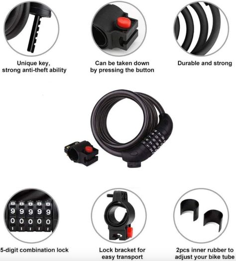 Brand New Anti-theft Portable Code Lock for Ninebot MAX.