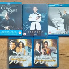 5 James Bond Movies On Blu-ray