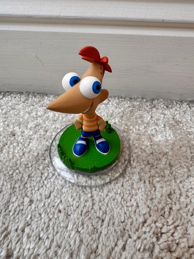 Disney Infinity Figure Phineas Used Please see photos