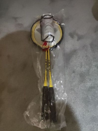 New Badminton set 2 rackets + New kids Kite