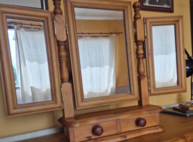 Pine Dresser Top Vanity Unit
